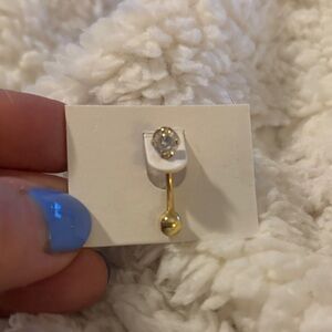 Gold and Silver Women's Drop Earrings